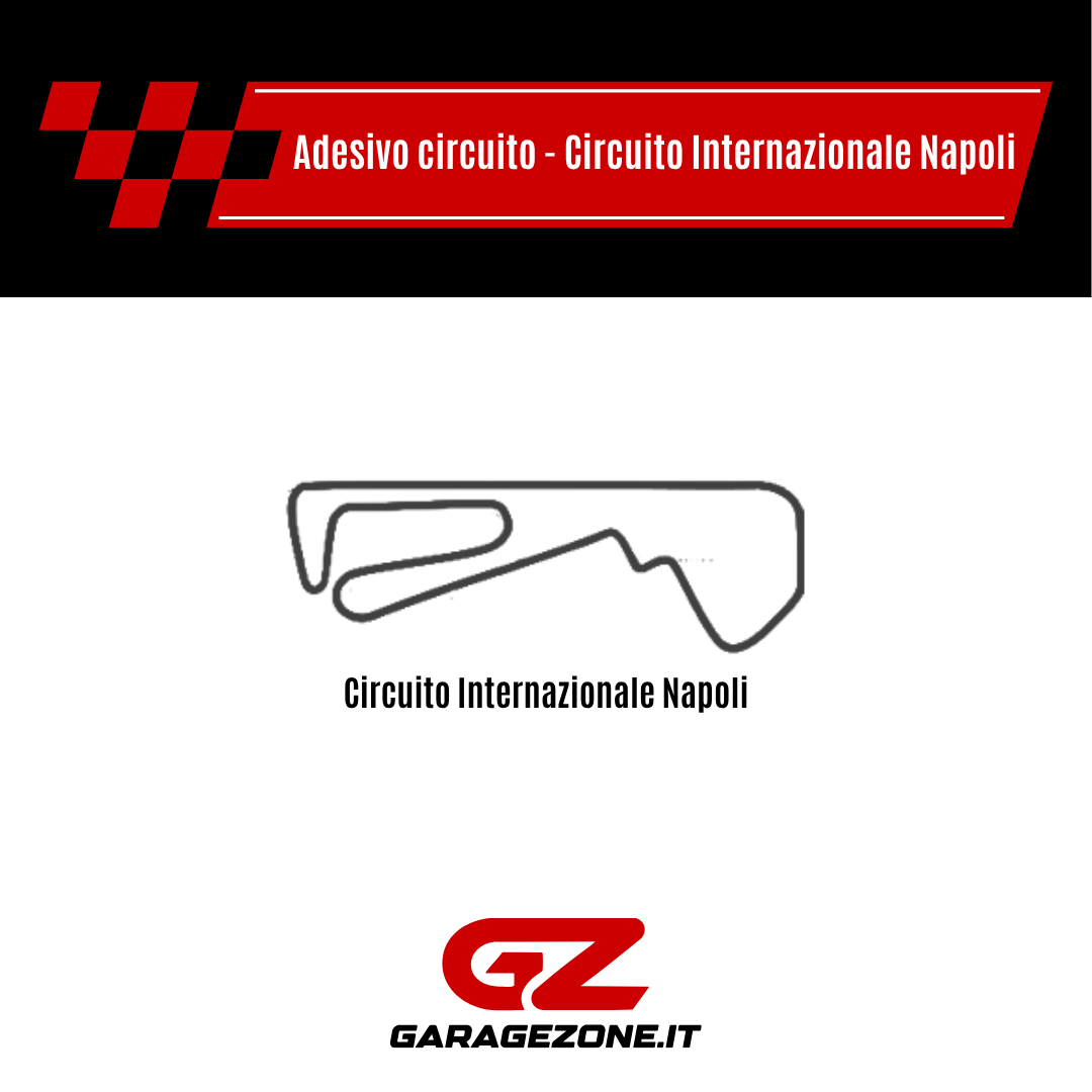Adesivo Circuito Circuito Internazionale Napoli (Sarno)