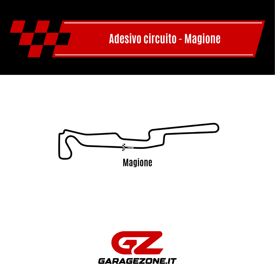 Adesivo Circuito Magione (Autodromo dell'Umbria)