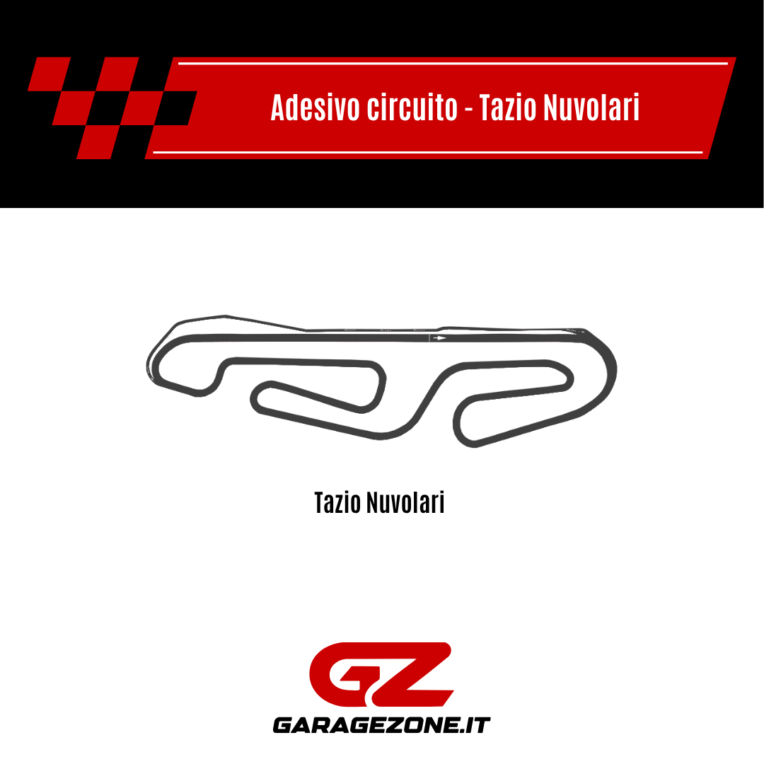 Adesivo Circuito Tazio Nuvolari Circuit (Cervesina)